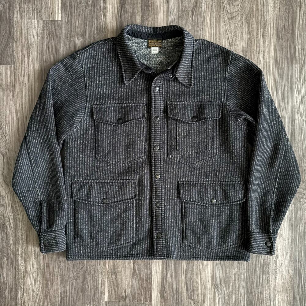 RRL Double RL Ralph Lauren Browns Beach Jacket Overshirt Men's Size L RARE